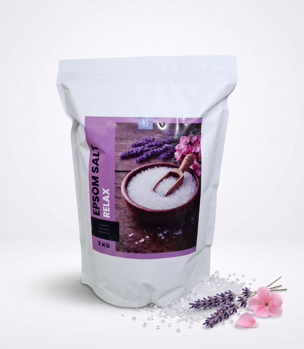 Relax Epsom Salt 2KG | Natural Relaxation | KS Life